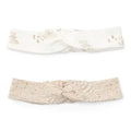 2-pack haarbanden - Zand - Newborn Naturals - Baby Bunny