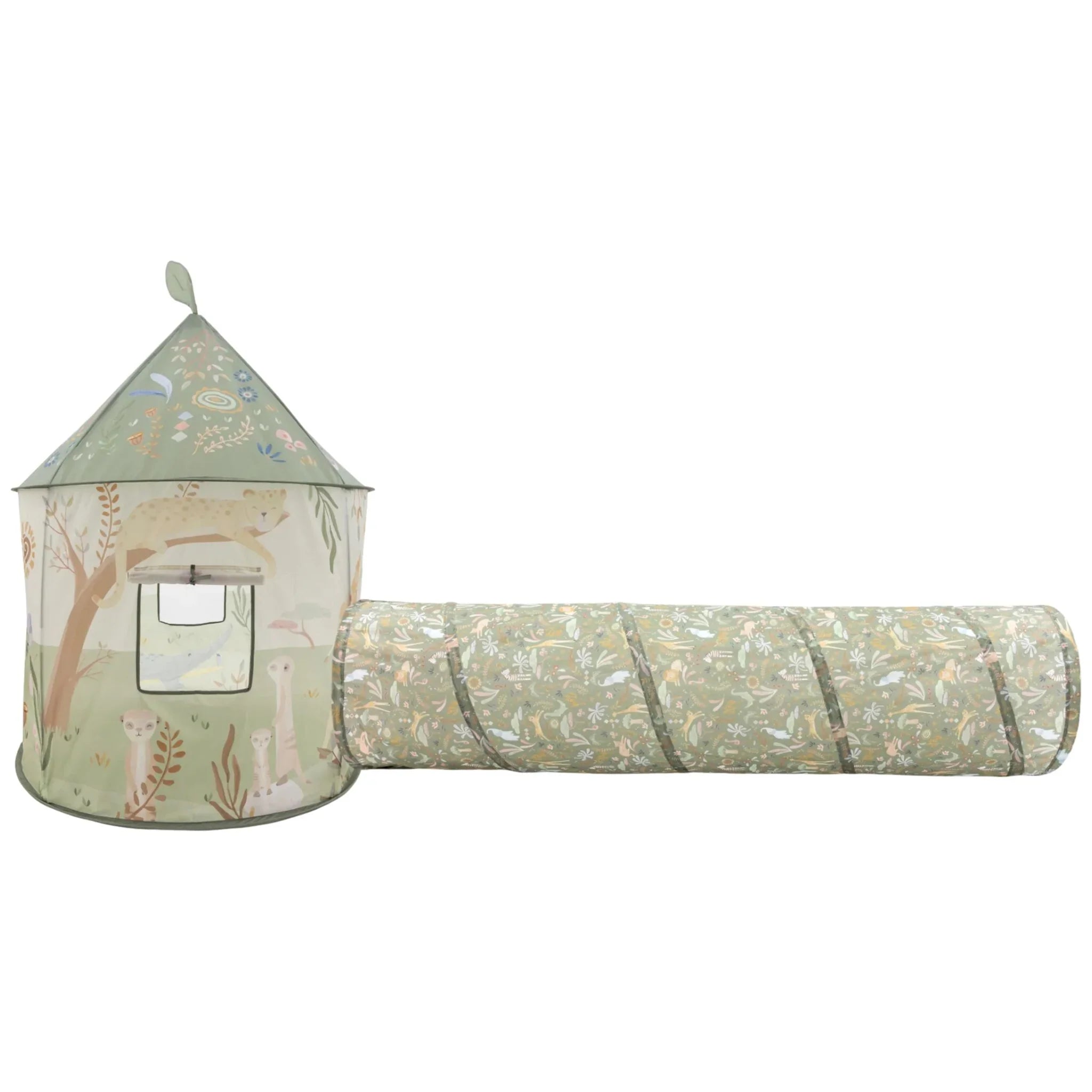 Speeltent - Kruiptunnel - Groen