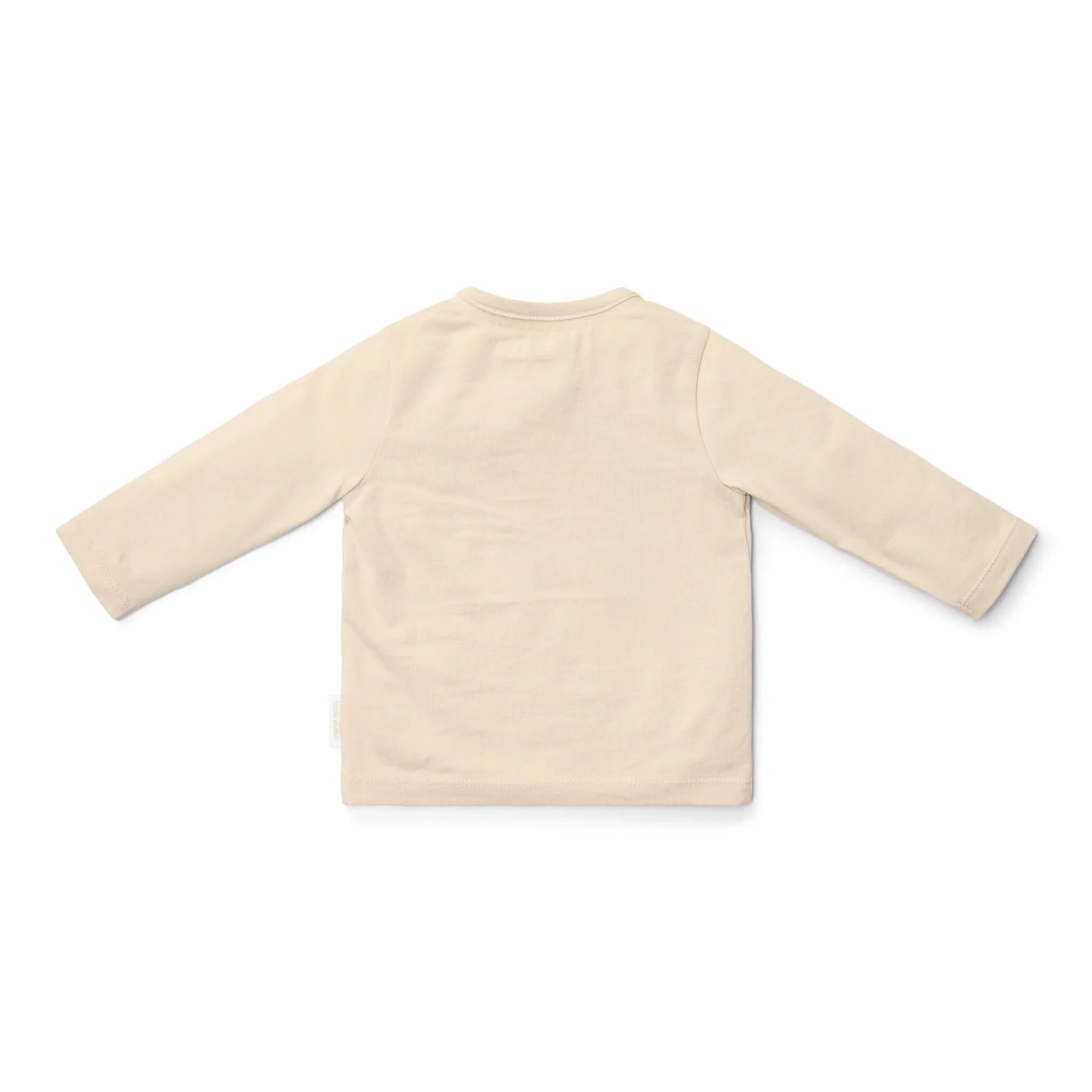 Shirt lange mouw - Zand - Newborn Naturals - Little Goose