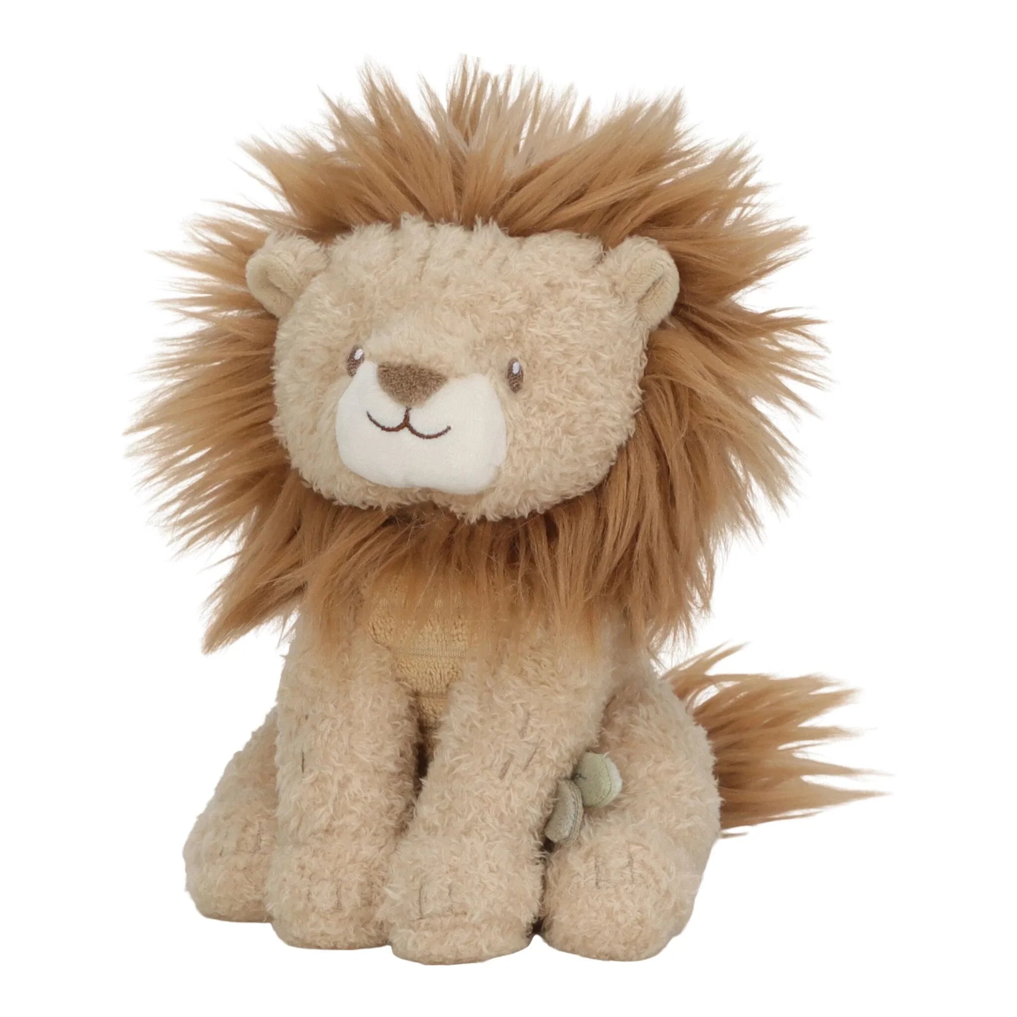 Knuffel Leeuw - Geel - 17 cm