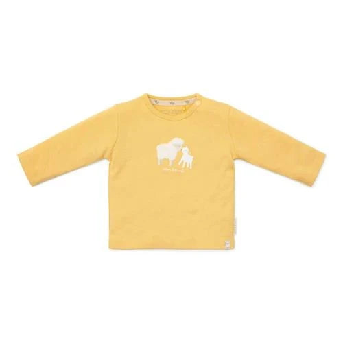 T-shirt manches longues - Jaune - Little Farm - Imprimé