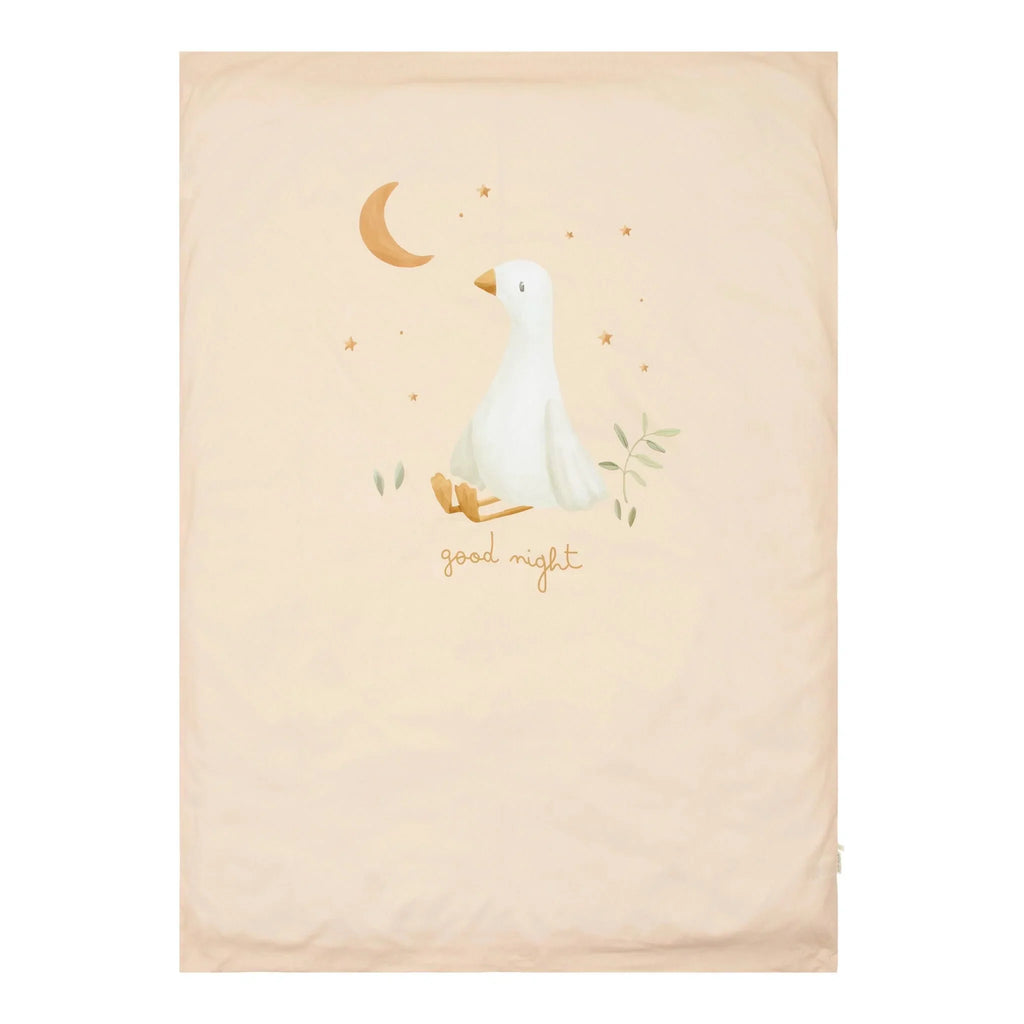 Ledikant dekbedovertrek - Beige - Newborn Naturals - Little Goose