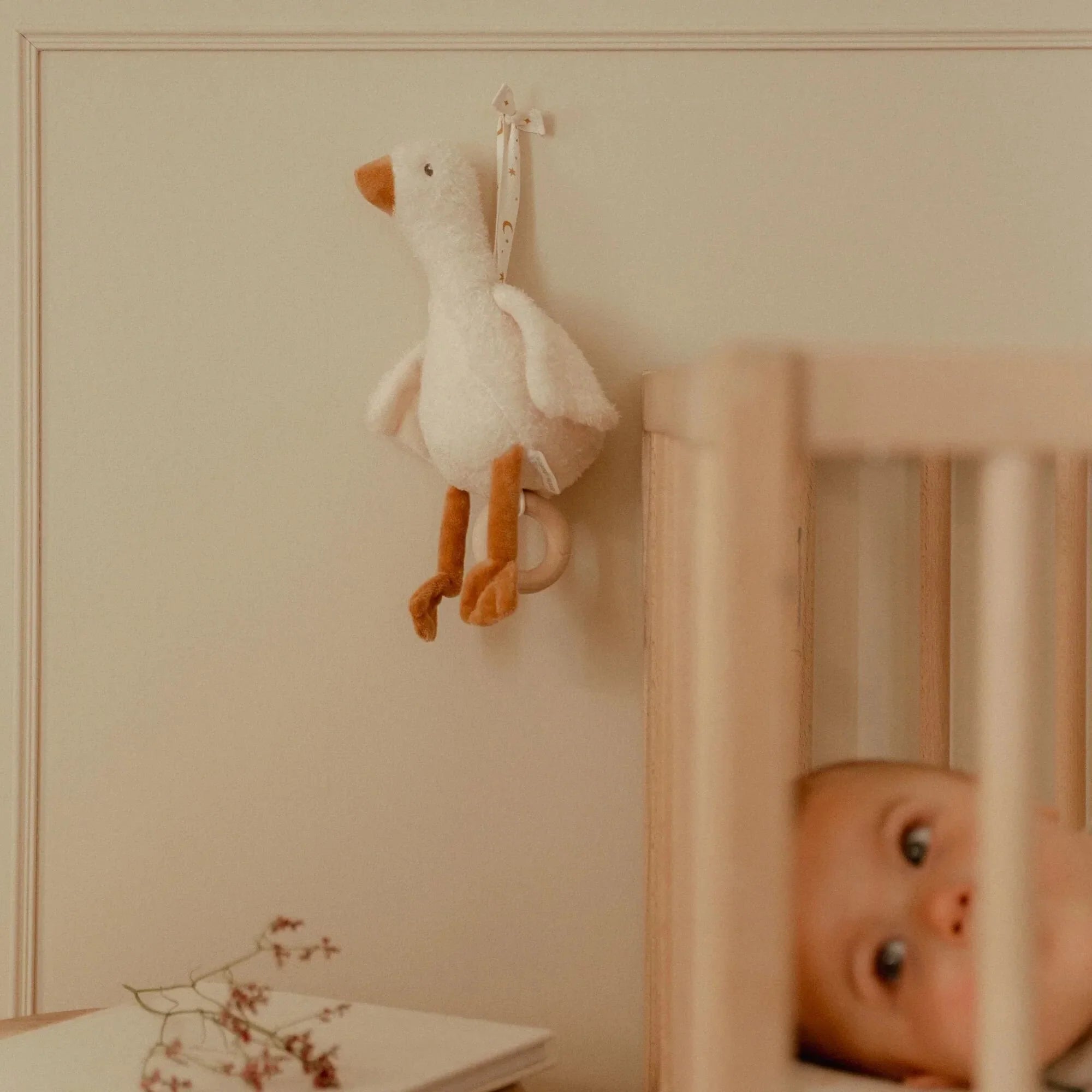 Muziekdoosje Gans - Wit - Little Goose