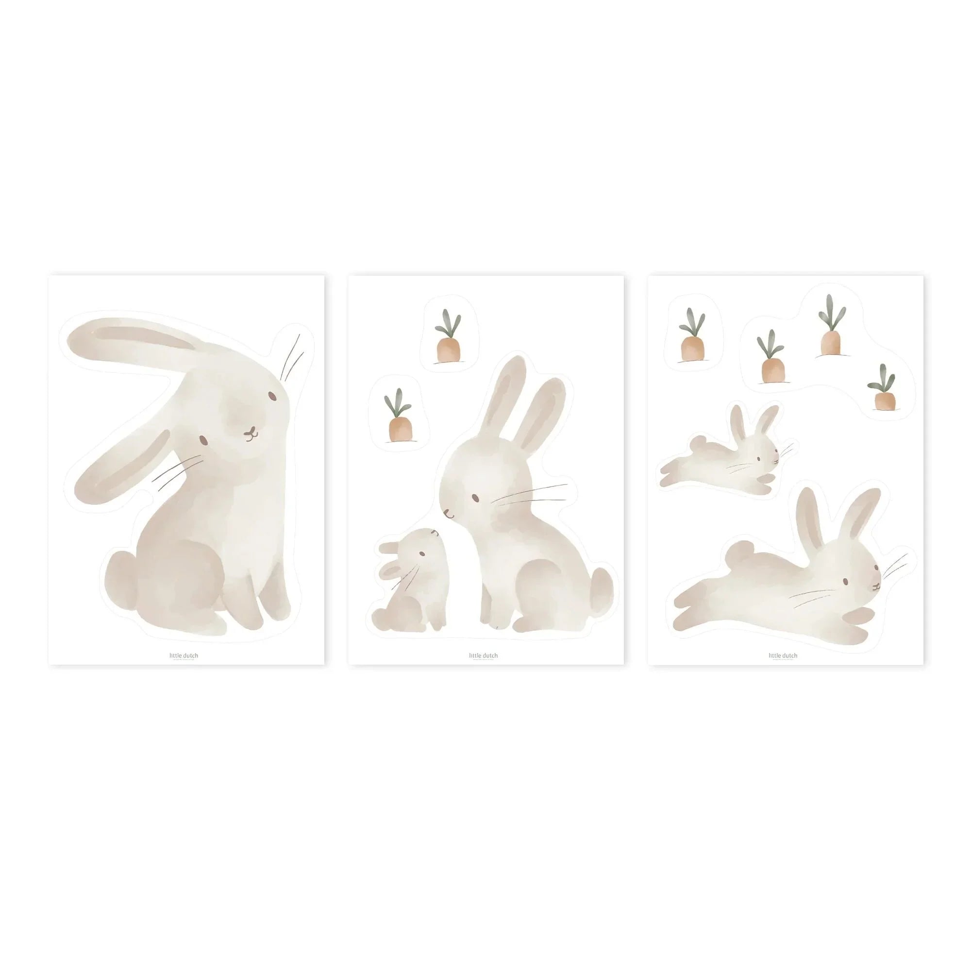 Muurstickers Baby Bunny
