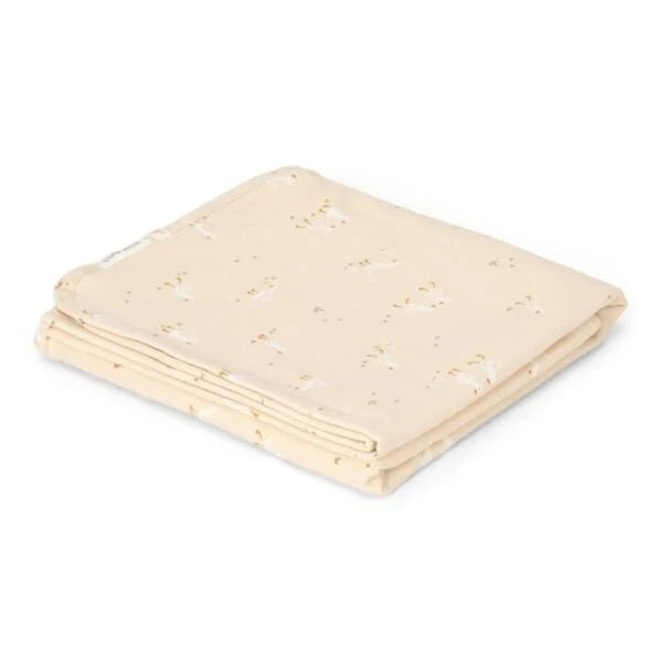 Wiegdeken - Beige - Little Goose - Moon & Stars