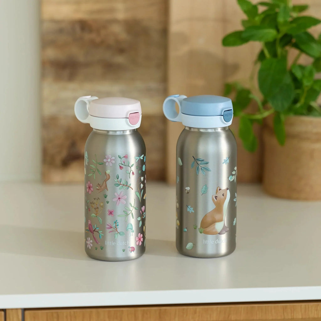 Mepal RVS drinkfles pop-up 600 ml - Roze