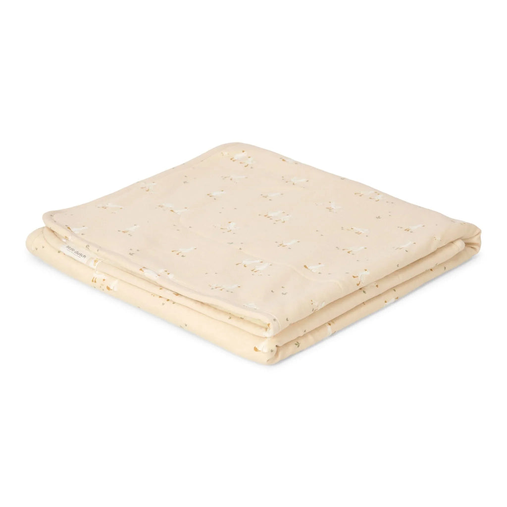 Wiegdeken - Fleece - Beige - Newborn Naturals - Little Goose