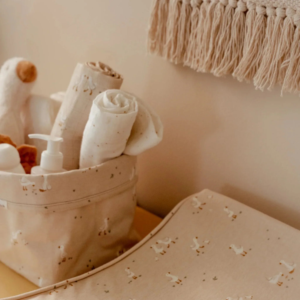 Swaddle - Beige - Newborn Naturals - Little Goose