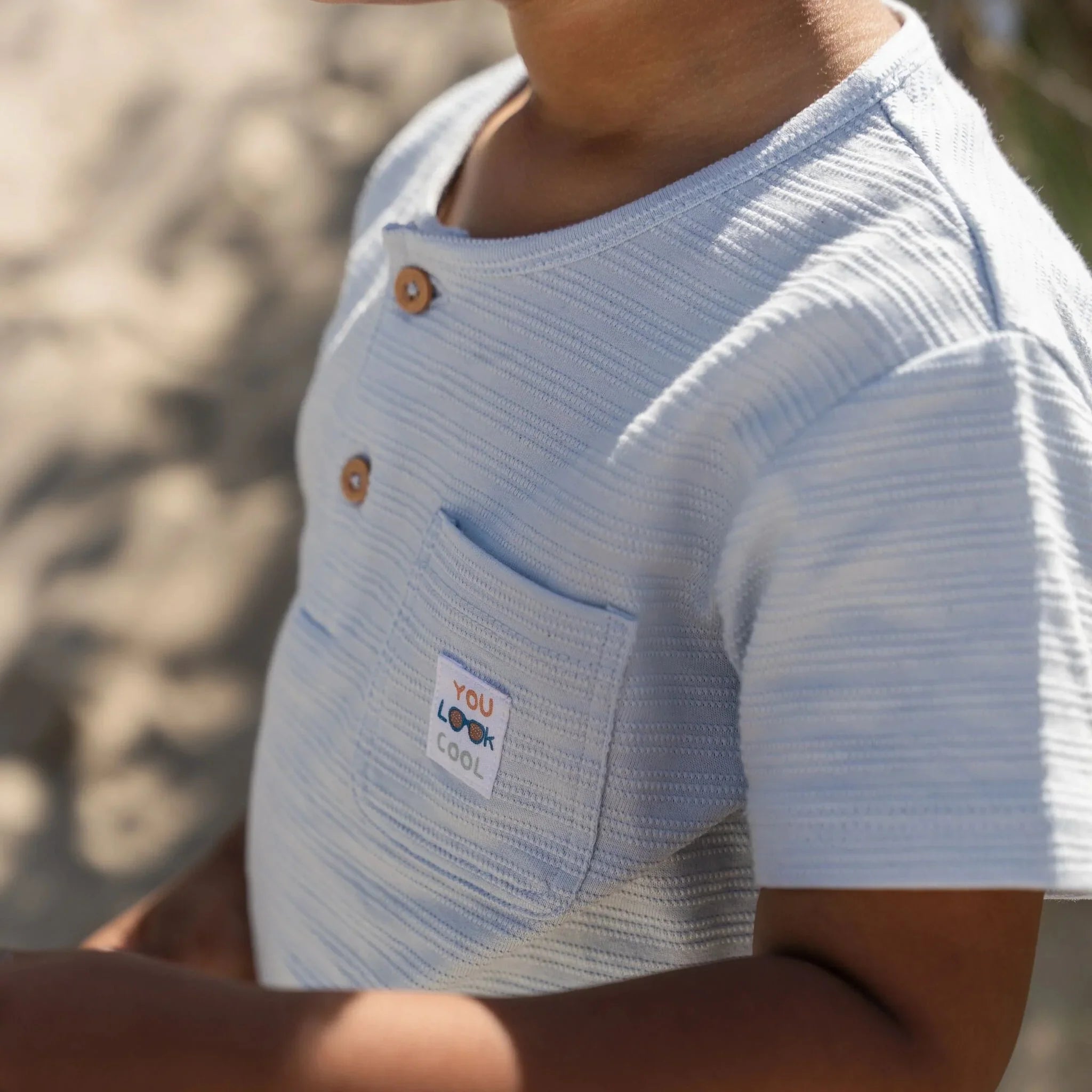 Shirt korte mouw - Blauw