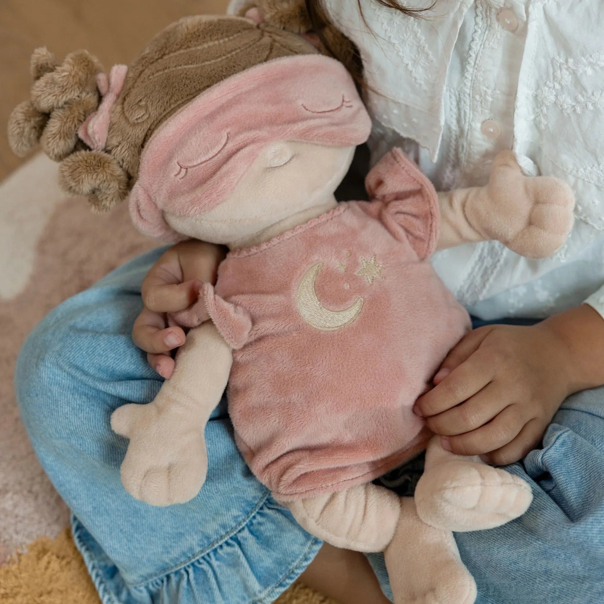 Knuffel babypop Rosa - 40 cm