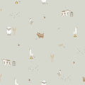 Vliesbehang Little Farm