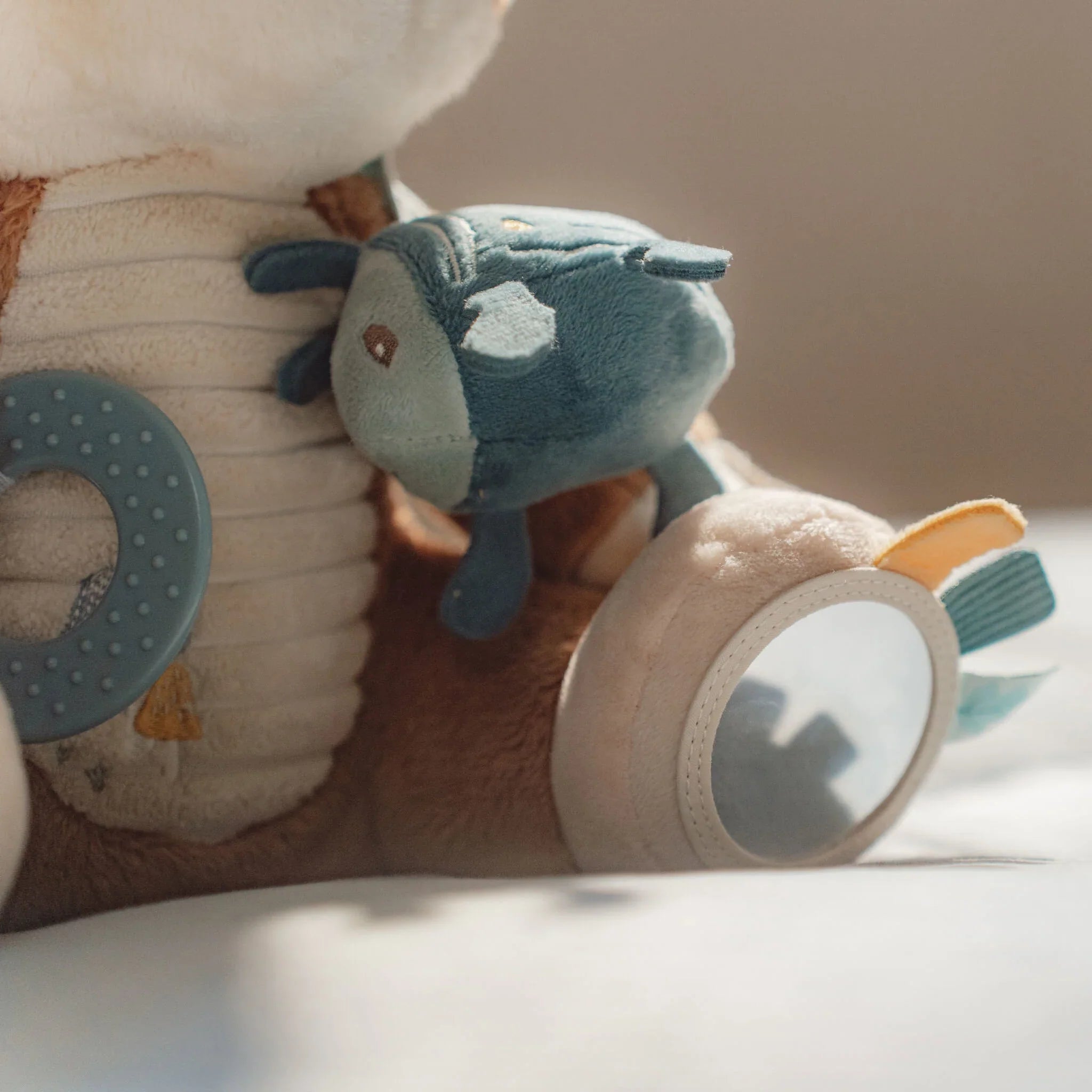 Activiteitenknuffel Vos - Blauw - Forest Friends