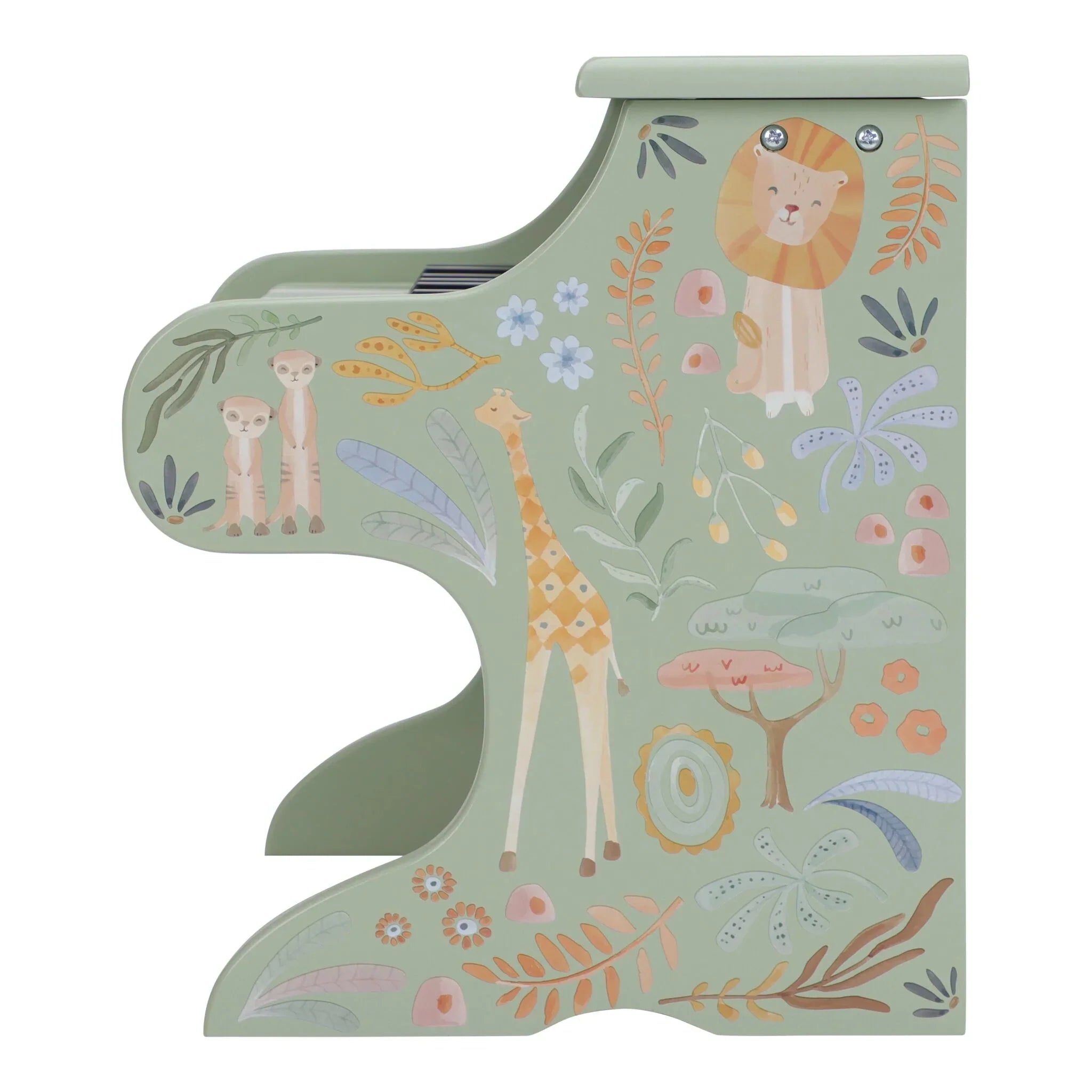 Houten piano - Groen -  Safari Friends