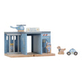 Houten politiebureau – Blauw – Essentials