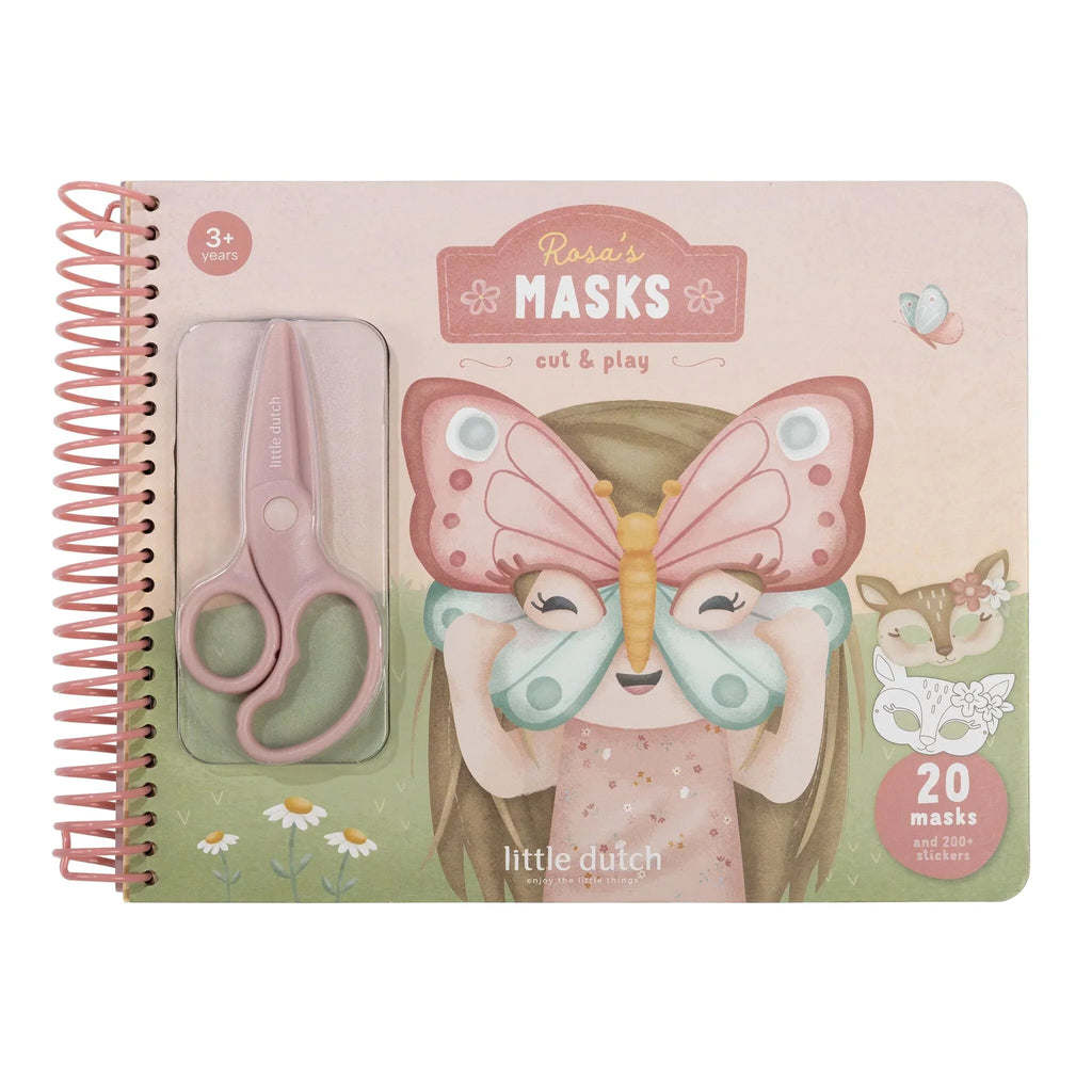 Knutselboek maskers - Rosa