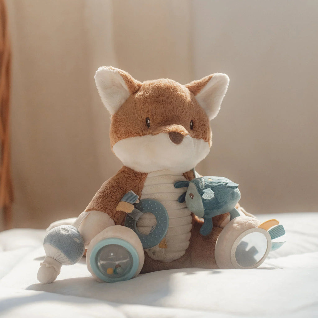 Activiteitenknuffel Vos - Blauw - Forest Friends