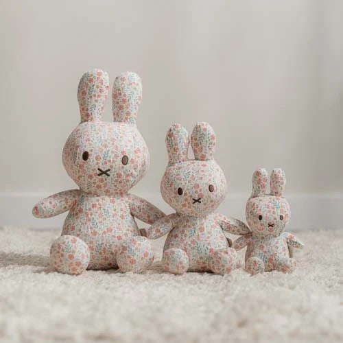 nijntje knuffel all-over print 15 cm - Roze - Lucky Blossom