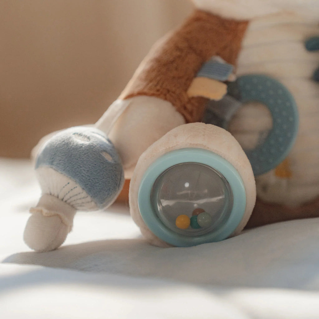 Activiteitenknuffel Vos - Blauw - Forest Friends