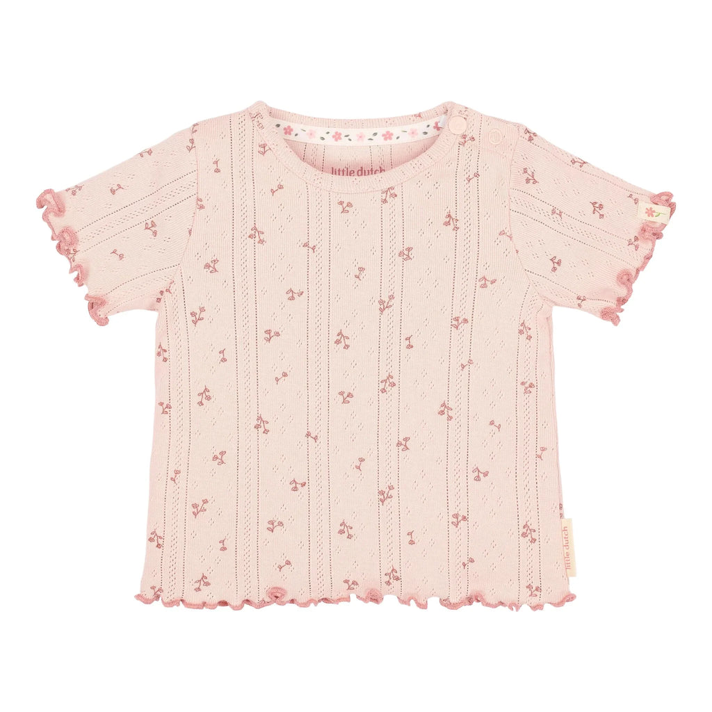 Shirt korte mouw - Roze - Fairy Flowers