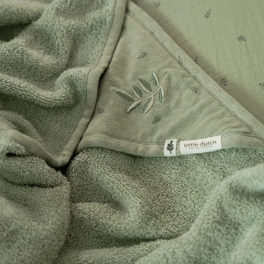 Badcape - Groen - 75 x 75 - Essentials