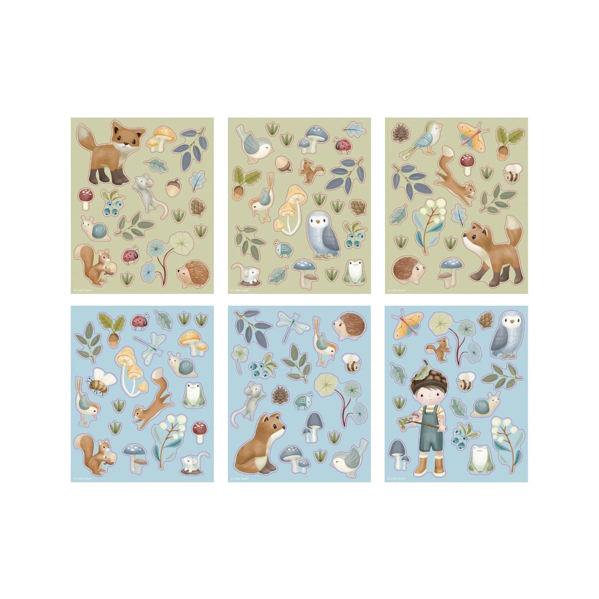 Stickerset Forest Friends
