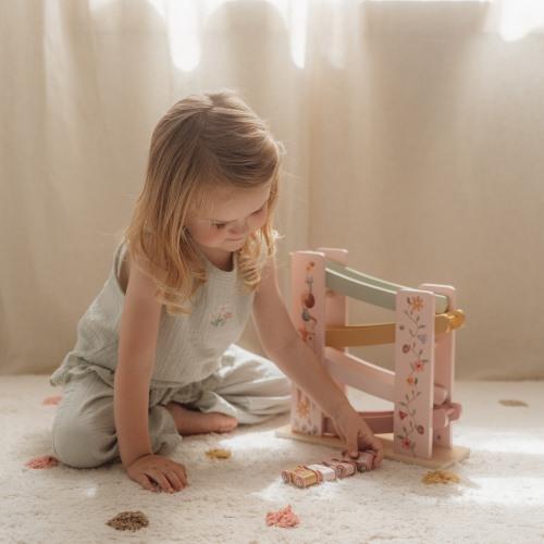Houten autobaan - Roze - Fairy Garden