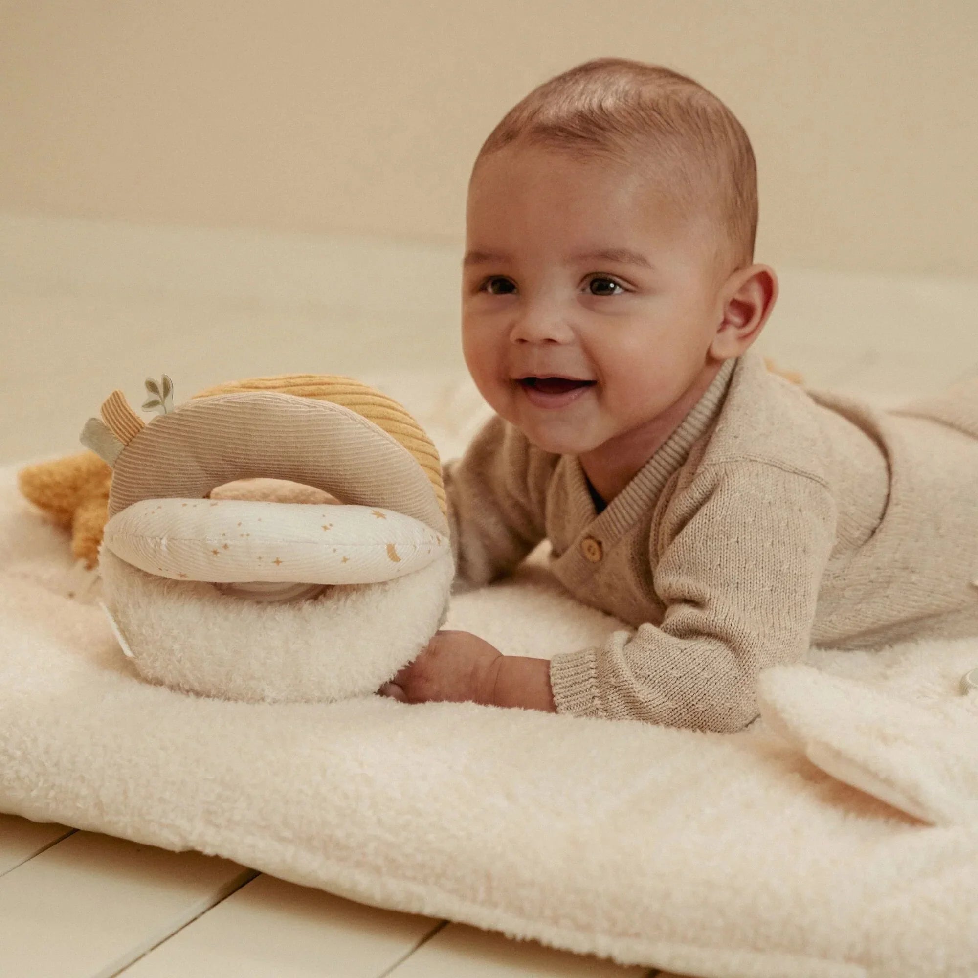Grijpbal - Wit - Newborn Naturals
