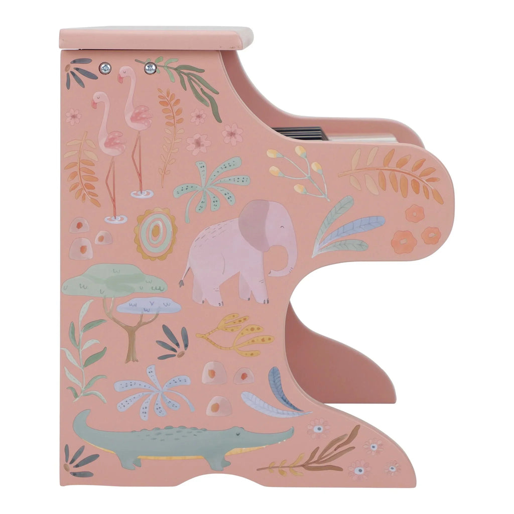 Houten piano - Roze -  Safari Friends