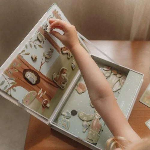 Magnetisch speelbord - Meerkleurig - Forest Friends