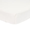 Hoeslaken hydrofiel ledikant Soft White