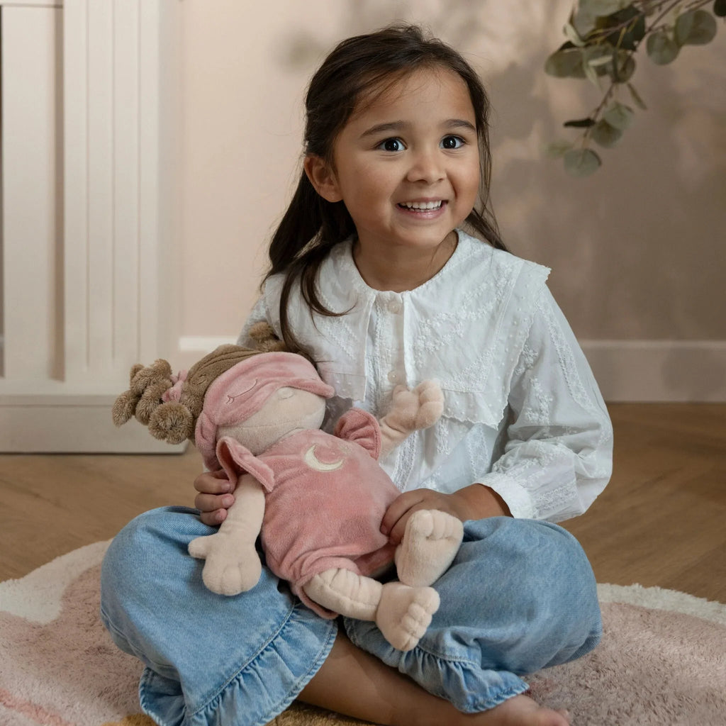 Knuffel babypop Rosa - 40 cm