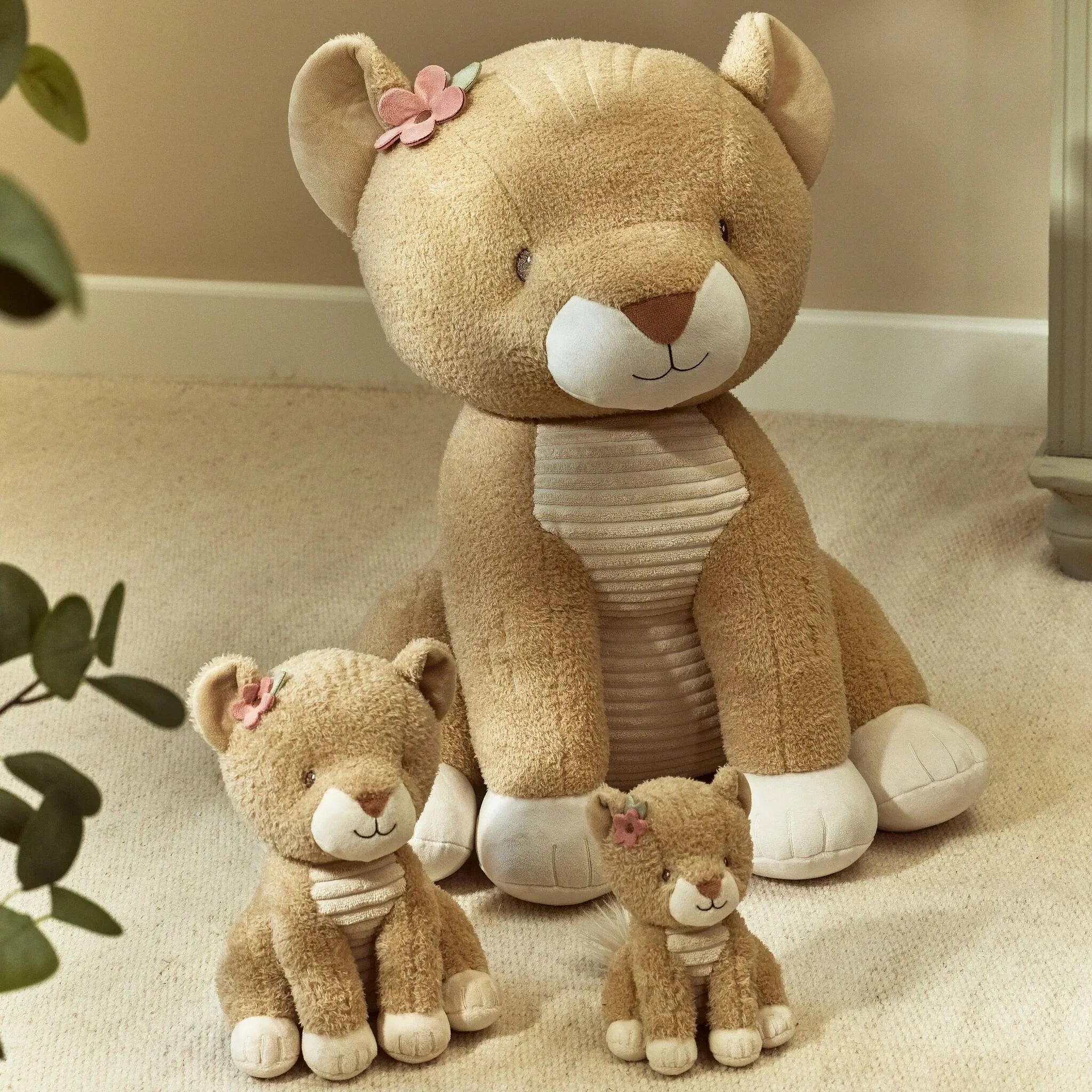 Knuffel Leeuwin - 17 cm