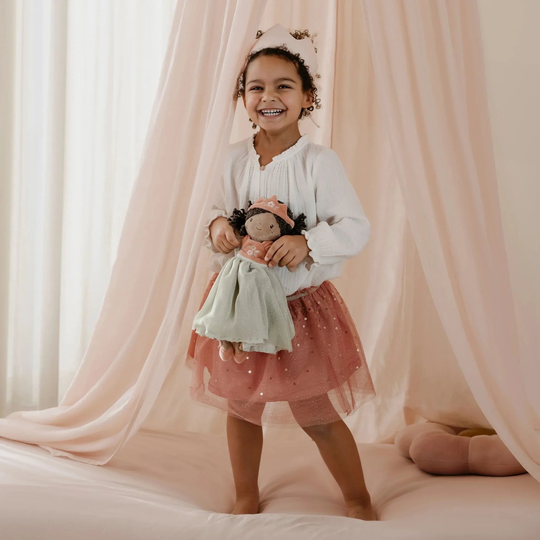 Knuffelpop Prinses Evi - 35 cm