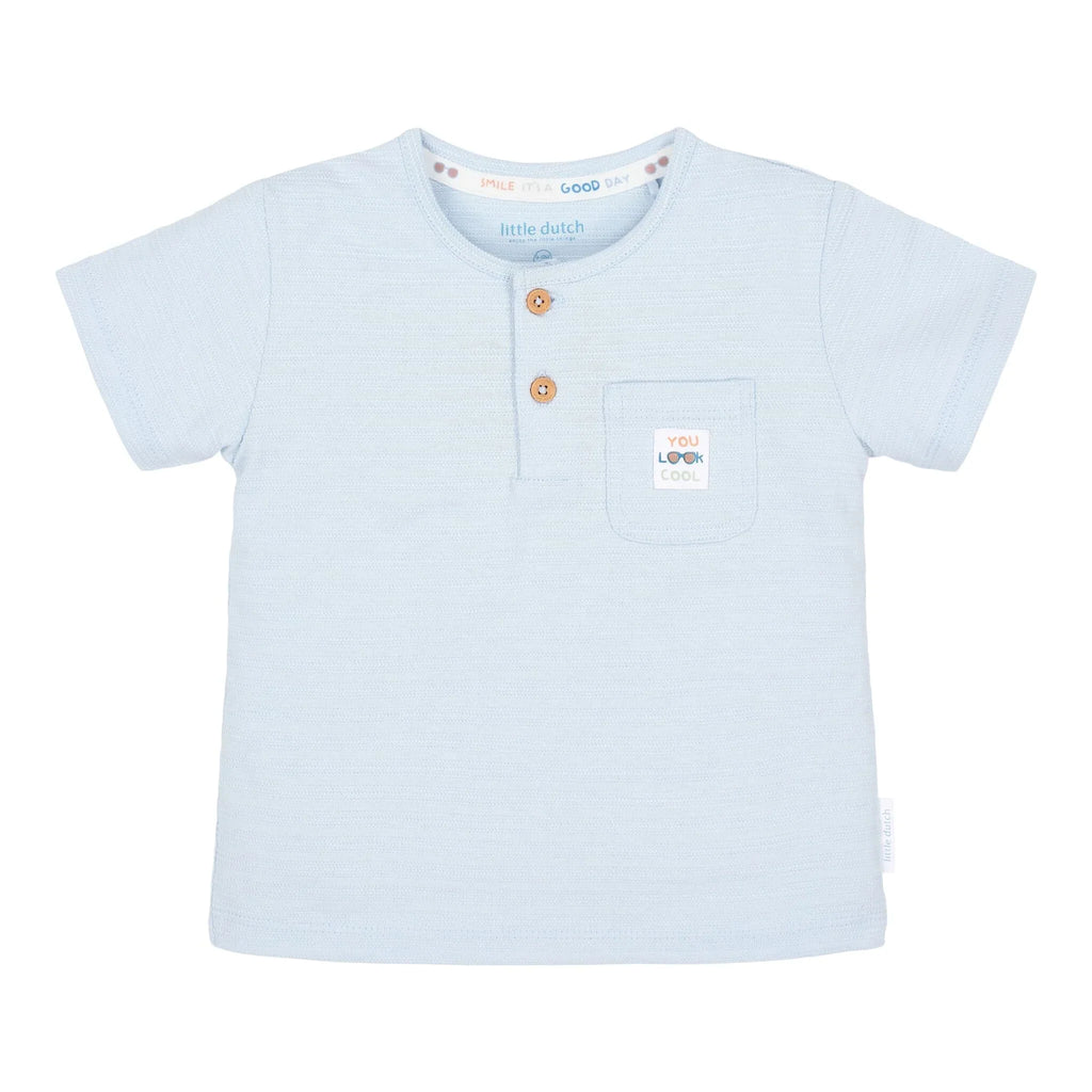 Shirt korte mouw - Blauw