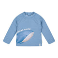 Zwemshirt lange mouw - UPF 40 - Blauw
