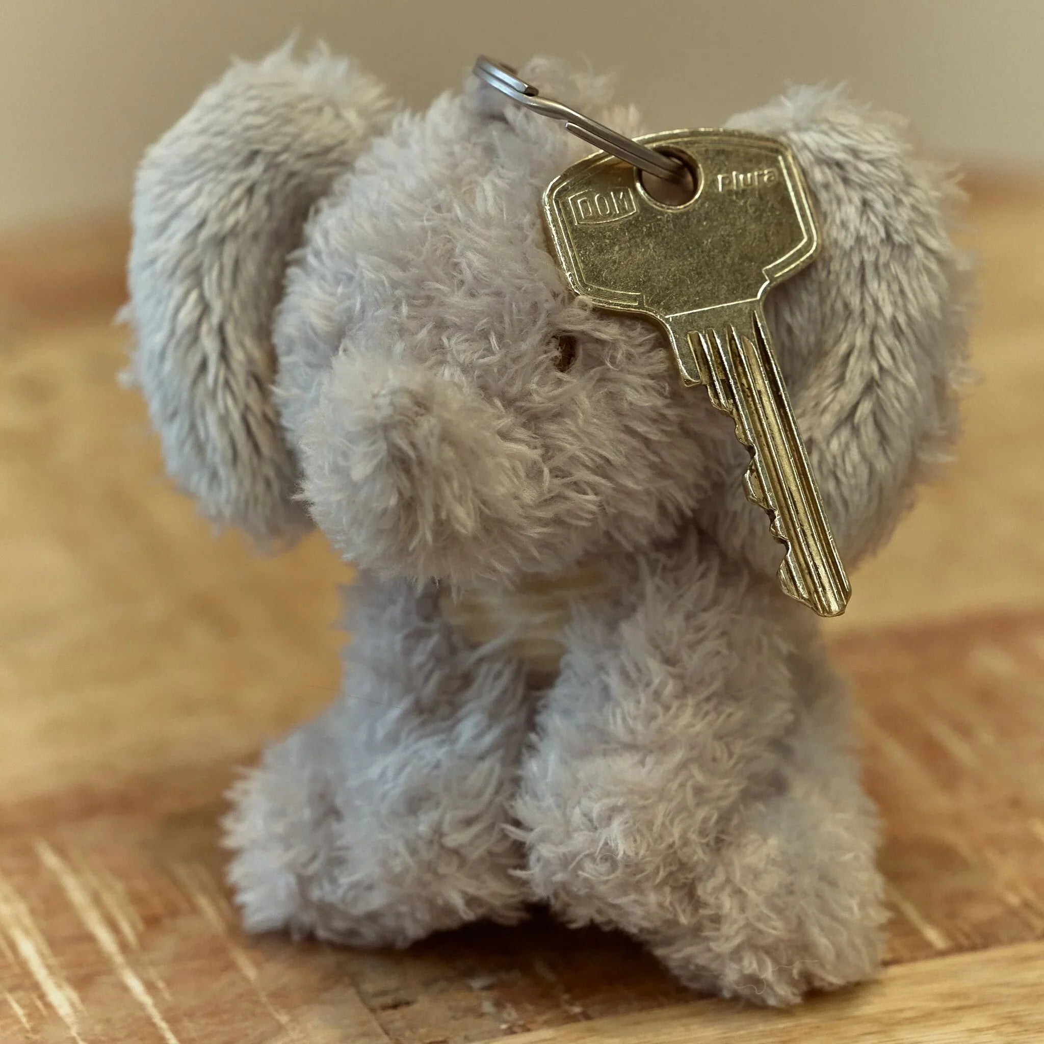 Sleutelhanger Olifant - Grijs