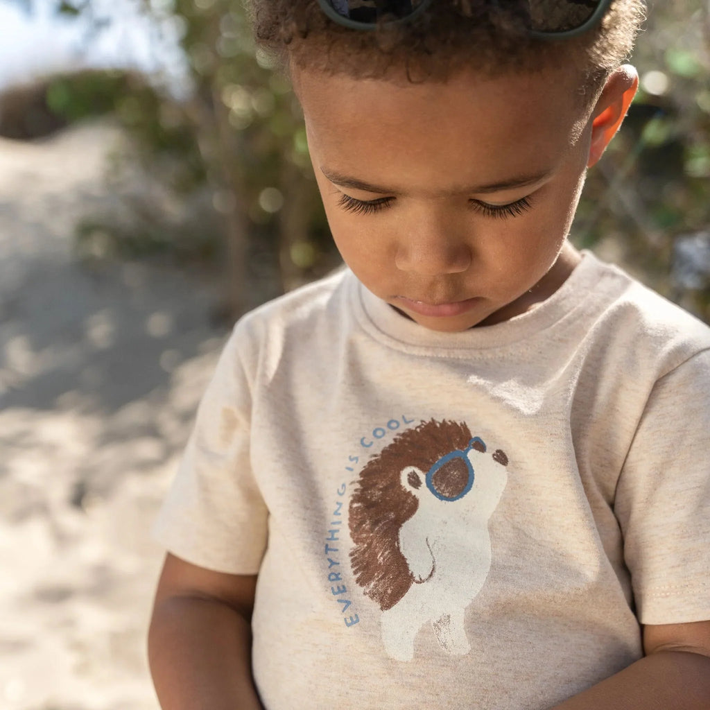 Shirt korte mouw - Zand - Egel