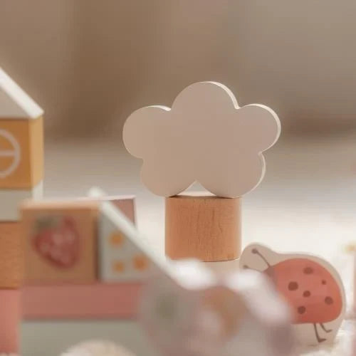 Bouwblokken - Roze - Fairy Garden
