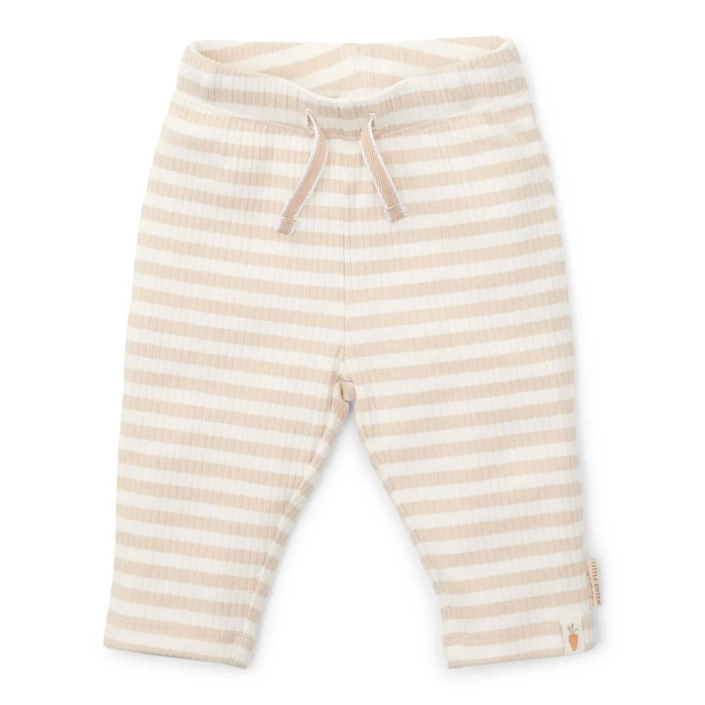 Broek - Zand - Newborn Naturals - Gestreept