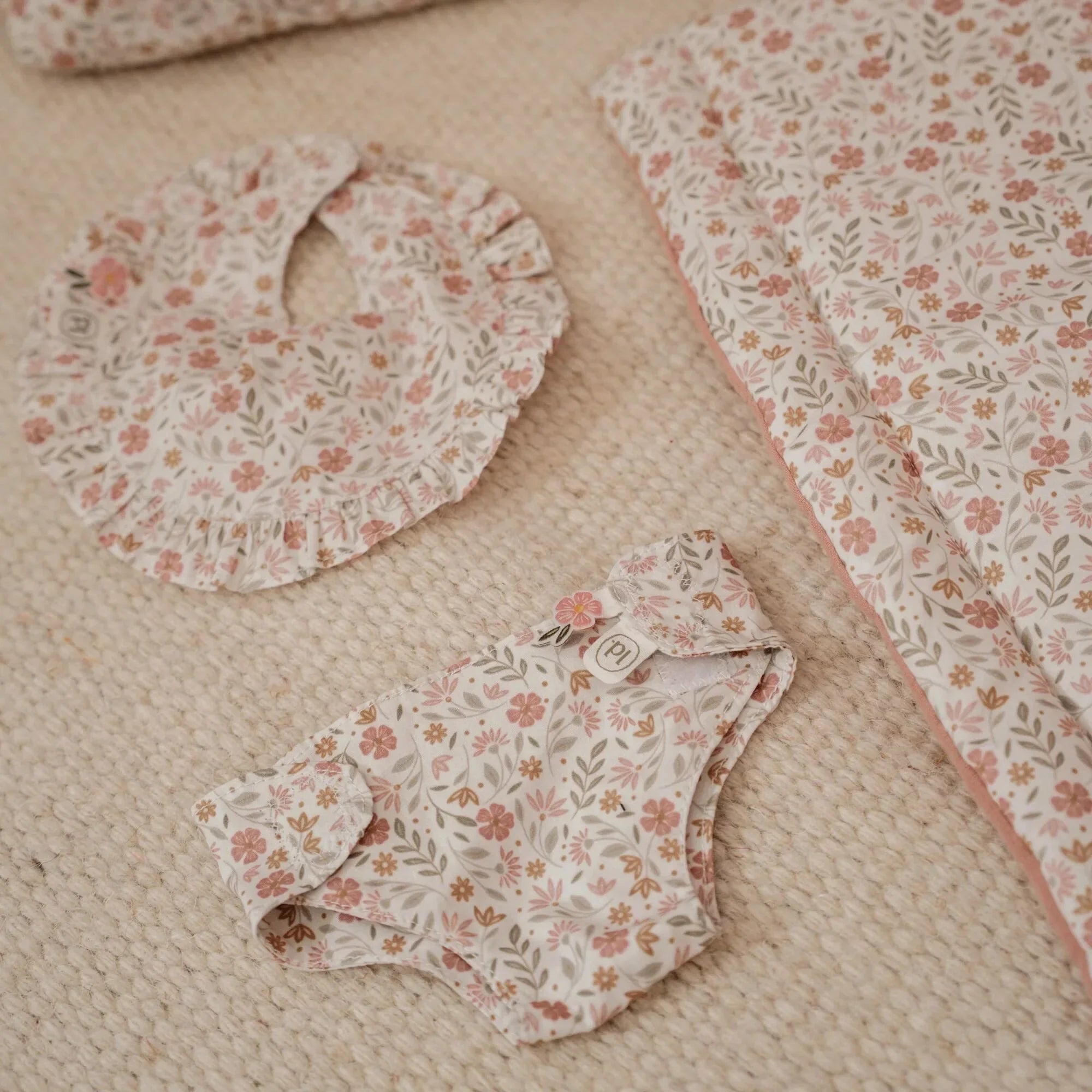 Poppen luiertas – Meerkleurig – Essentials – Soft Flowers