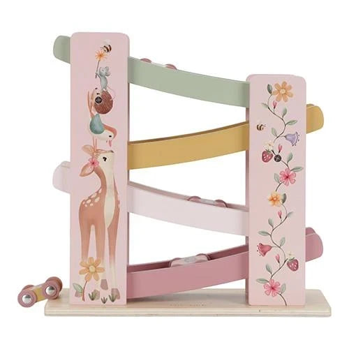 Houten autobaan - Roze - Fairy Garden
