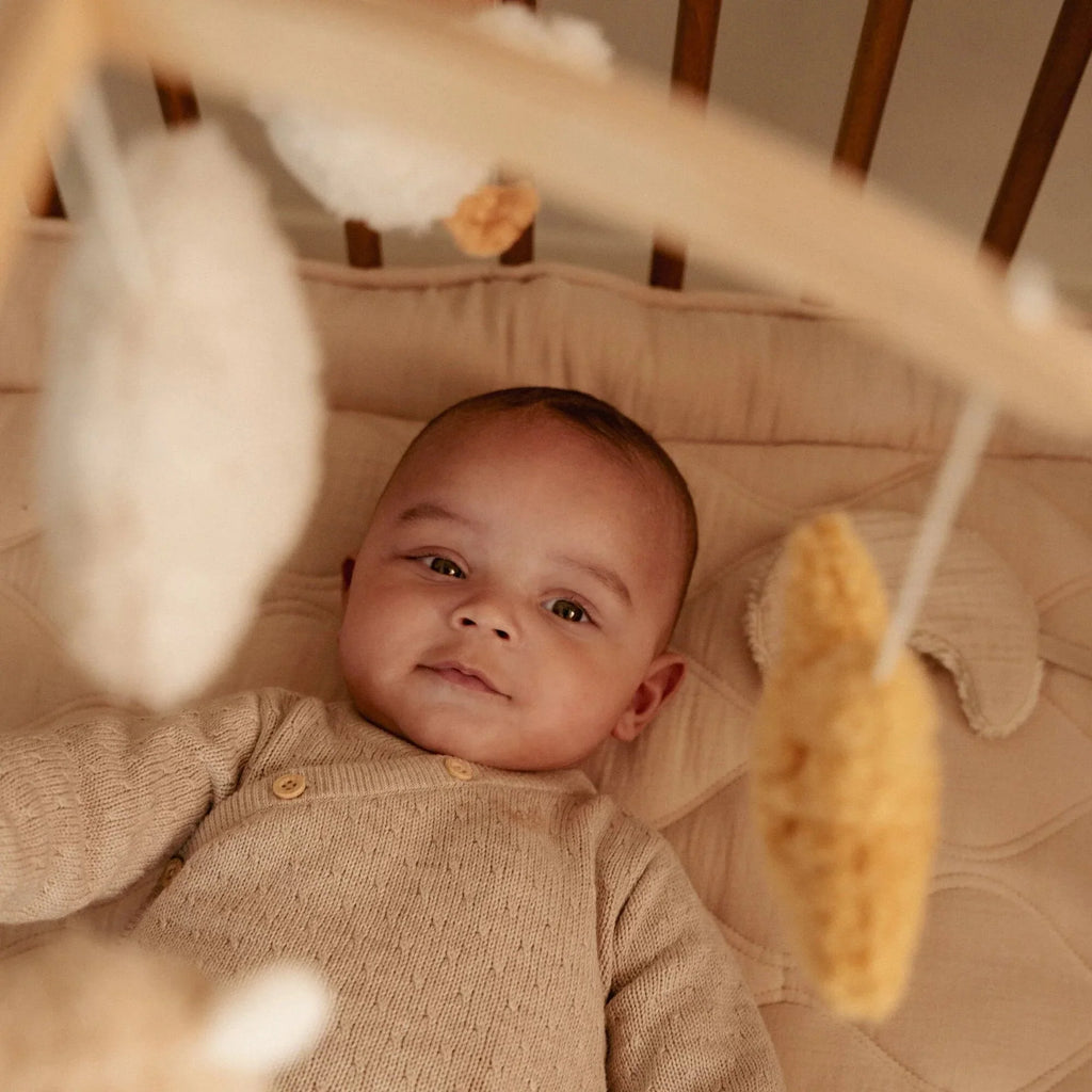 Houten muziekmobiel - Beige - Newborn Naturals