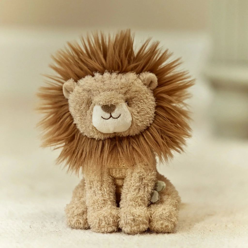 Knuffel Leeuw - Geel - 17 cm