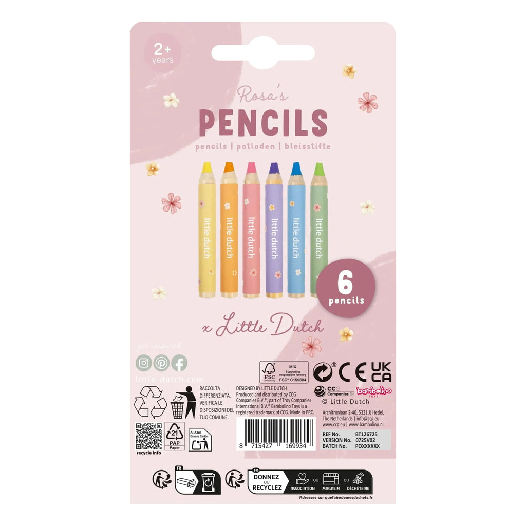Potloden - Meerkleurig - Essentials - Rosa