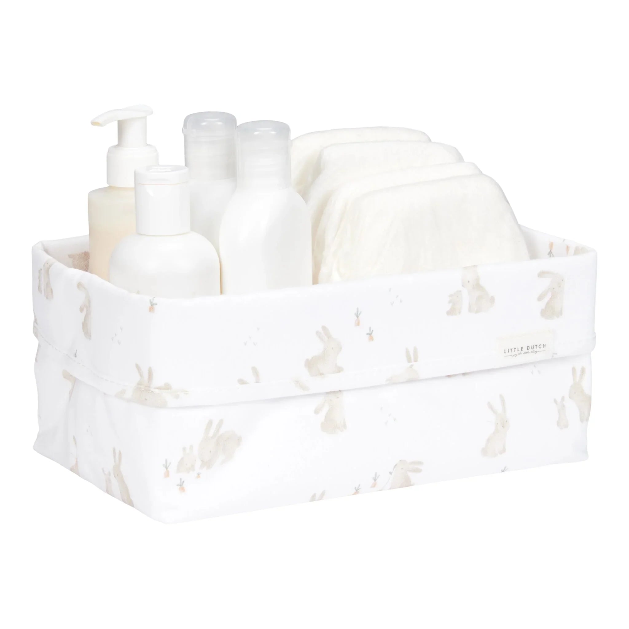 Commodemandje groot - Wit - Newborn Naturals - Baby Bunny