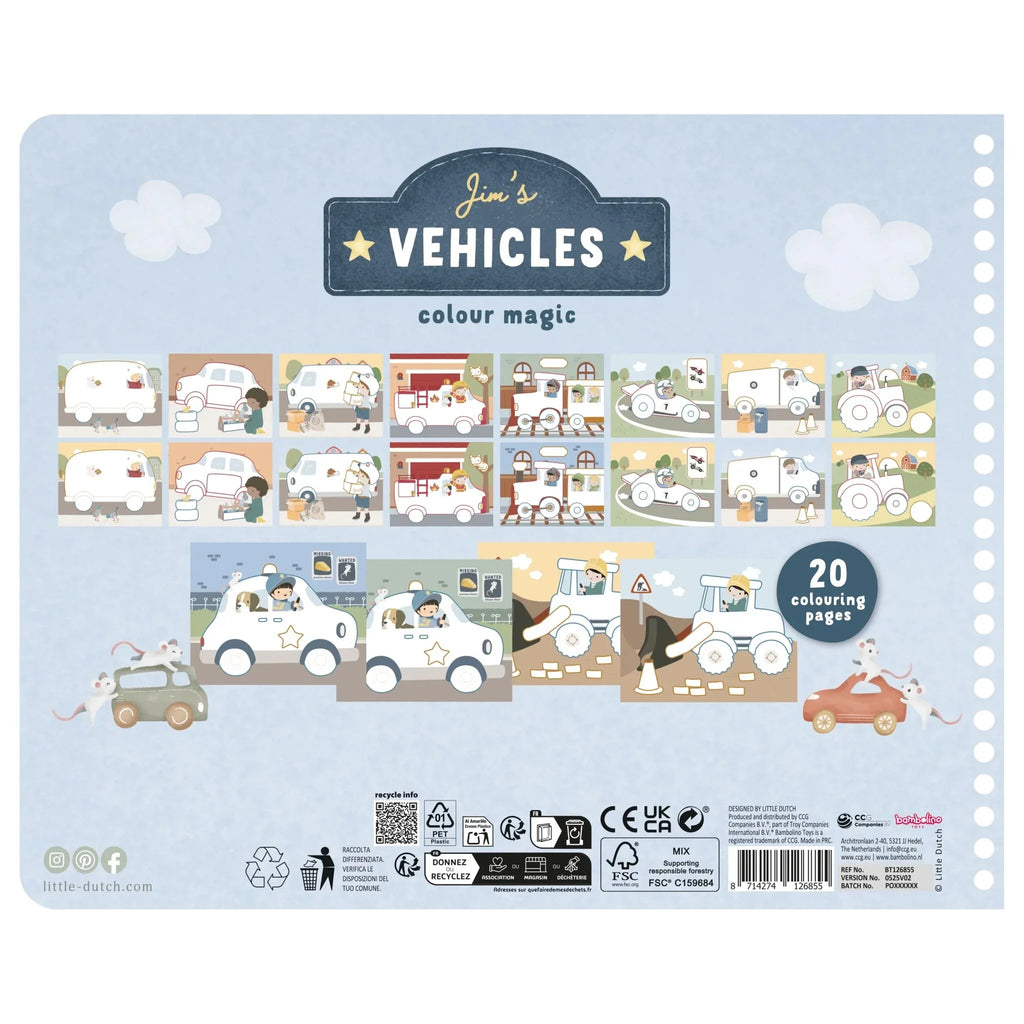 Kleurboek - Essentials - Jim