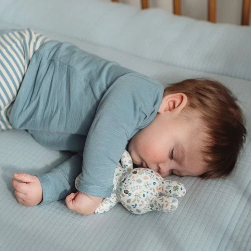 nijntje knuffel all-over print 15 cm - Blauw - Lucky Leaves