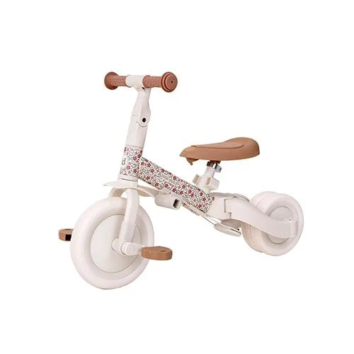 4 in 1 Driewieler Off White