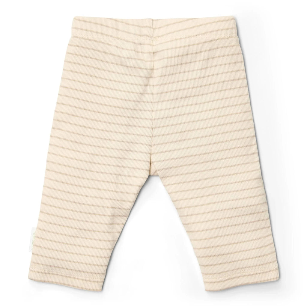 Legging - Beige - Newborn Naturals - Stripe
