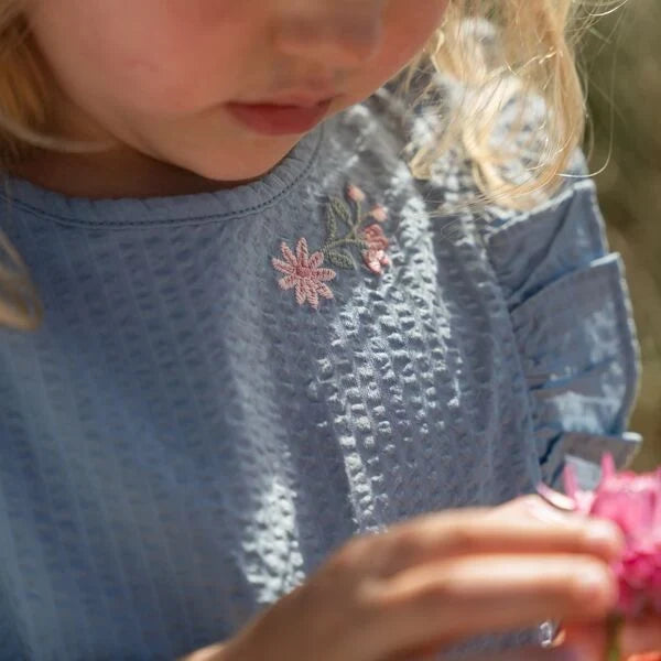 Shirt mouwloos - Blauw
